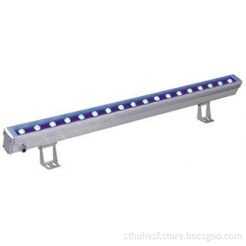 IP65 Outdoor RGB Led Wall Washer Lights , DMX / Auto / Soun